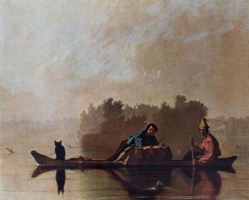 Fur Traders Descending the Missouri, George Caleb Bingham